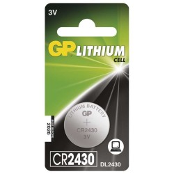 GP Jednorázová lithiová baterie CR2430, 1-pack
