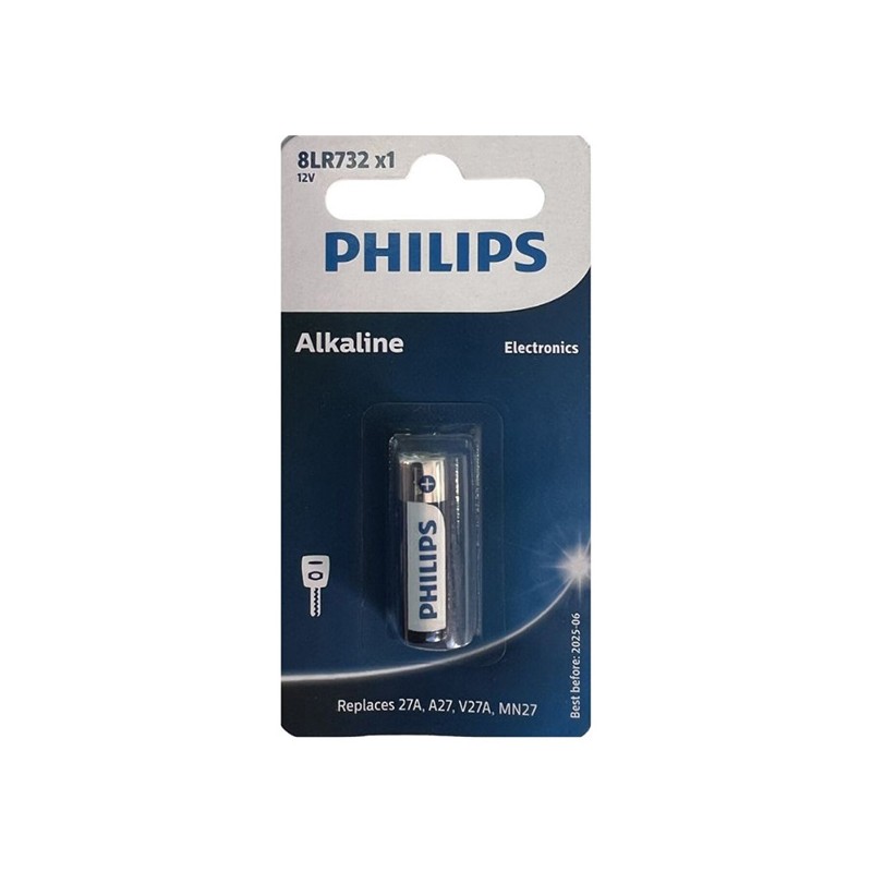 PHILIPS Jednorázová alkalická baterie A27, 1-pack