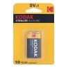 Kodak XTRALIFE Jednorázová alkalická baterie 9V, 1-pack