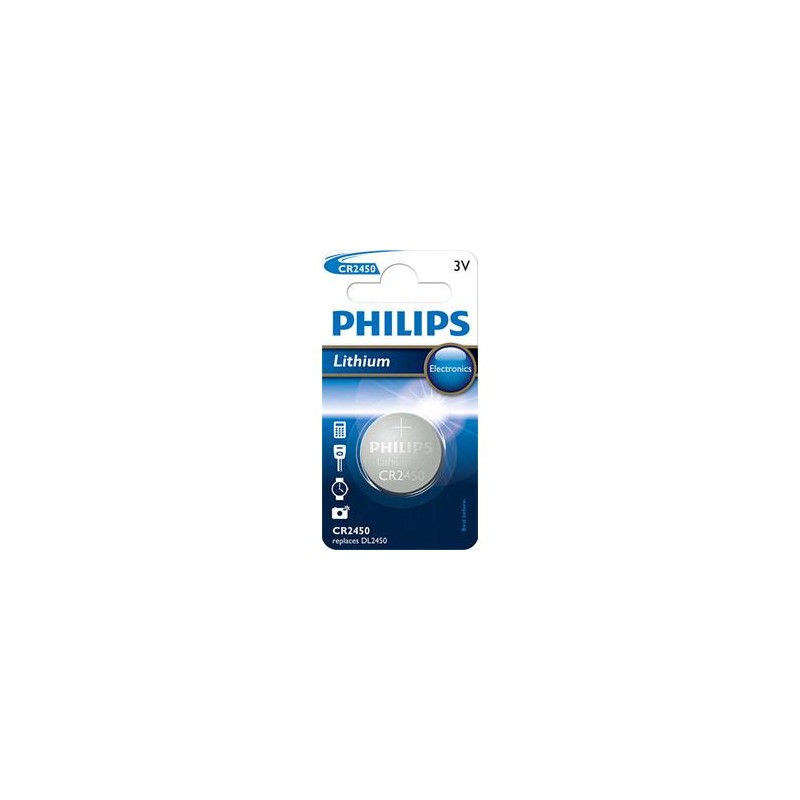 PHILIPS Jednorázová lithiová baterie CR2450, 1-pack