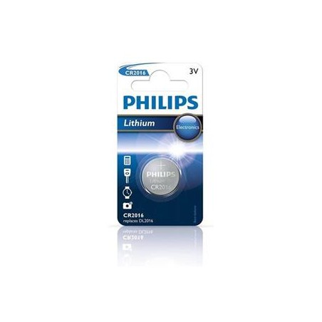 PHILIPS Jednorázová lithiová baterie CR2016, 1-pack