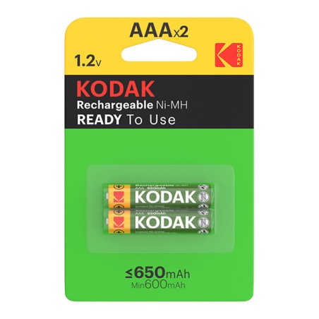 Kodak Nabíjecí Ni-MH baterie AAA, 2-pack KODREC002
