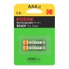 Kodak Nabíjecí Ni-MH baterie AAA, 2-pack KODREC002
