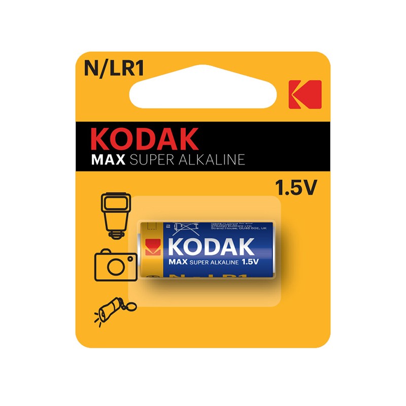 Kodak MAX SUPER Jednorázová alkalická baterie LR1, 1-pack