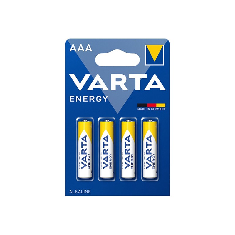 Varta Jednorázová alkalická baterie AAA, 4-pack VARLR3E