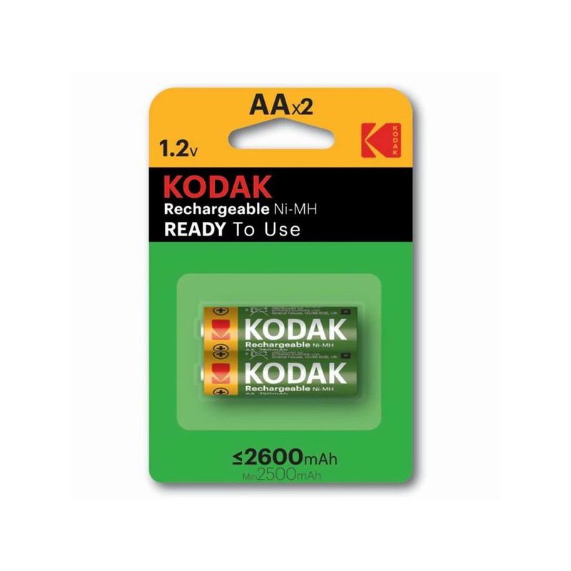 Kodak Nabíjecí Ni-MH baterie AA, 2-pack