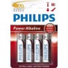 PHILIPS POWER Jednorázová alkalická baterie AA, 4-pack