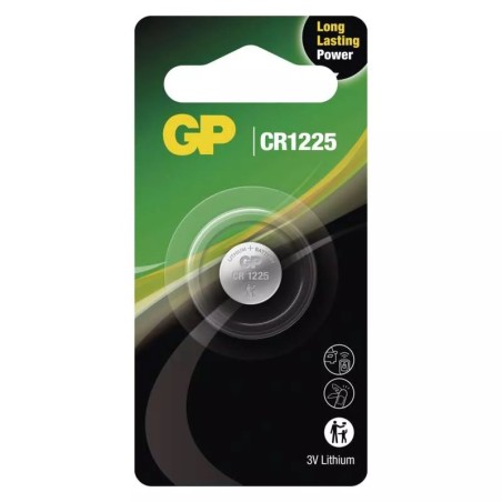 GP Jednorázová lithiová baterie CR1225, 1-pack