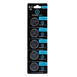 Powerton ENERGY LITHIOCELL Jednorázová lithiová baterie CR2032, 5-pack