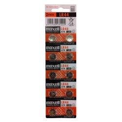 Maxell Jednorázová alkalická baterie LR44, 10-pack