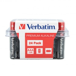 VERBATIM Alkalická Baterie AAA 24 Pack / LR03