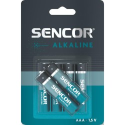 Sencor Jednorázová alkalická baterie AAA, 6-pack