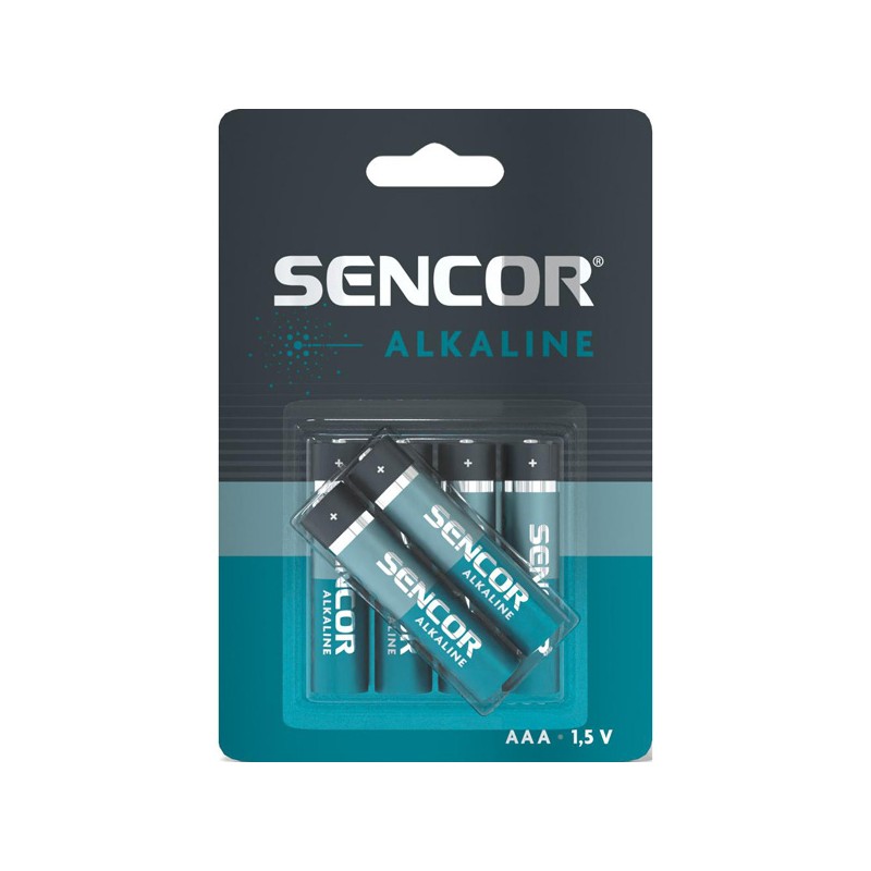 Sencor Jednorázová alkalická baterie AAA, 6-pack