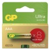 GP Ultra Jednorázová alkalická baterie AAA, 8 pack