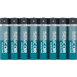 Sencor Jednorázová alkalická baterie AAA, 8-pack