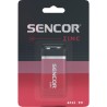 Sencor Jednorázová zinkouhlíková baterie 9V, 1-pack, DOPRODEJ