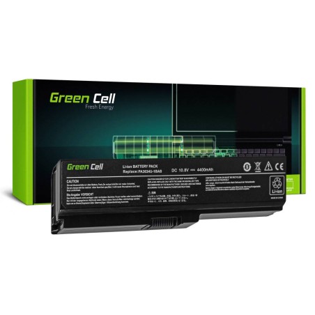 Green Cell baterie pro Toshiba Satellite C650 C650D C660 C660D L650D L655 L750 PA3817U-1BRS / 11,1V 4400mAh