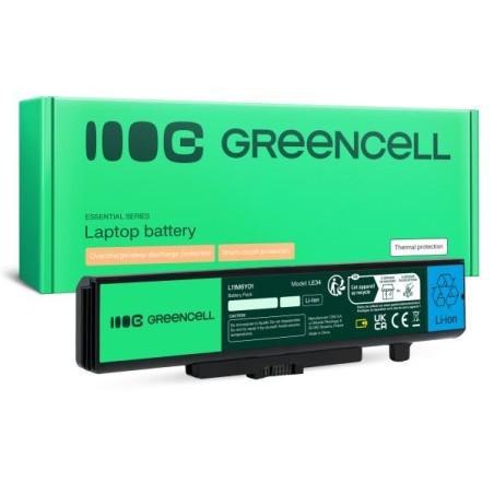 Green Cell baterie pro Lenovo Y480 V480 Y580 / 11,1V 4400mAh