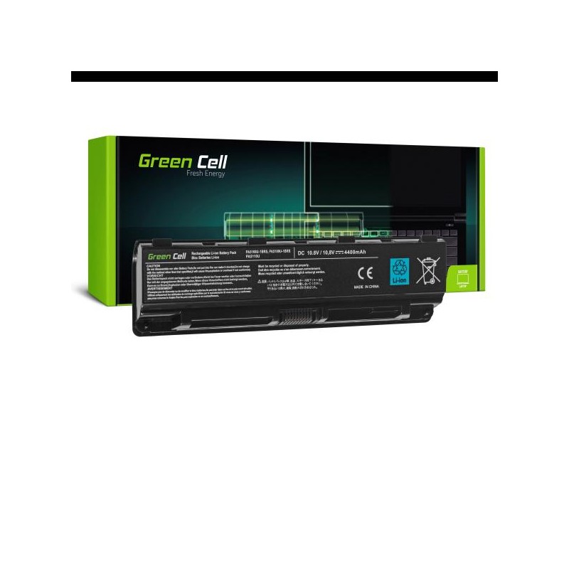Green Cell baterie pro Toshiba Satellite C850 C855 C870 L850 L855 PA5109U-1BRS / 11,1V 4400mAh