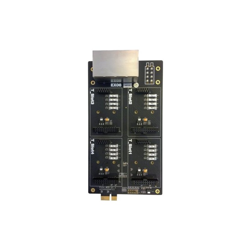 Yeastar EX08 karta, 8 portů, 4 pozice pro S2, O2, SO, BRI, GSM