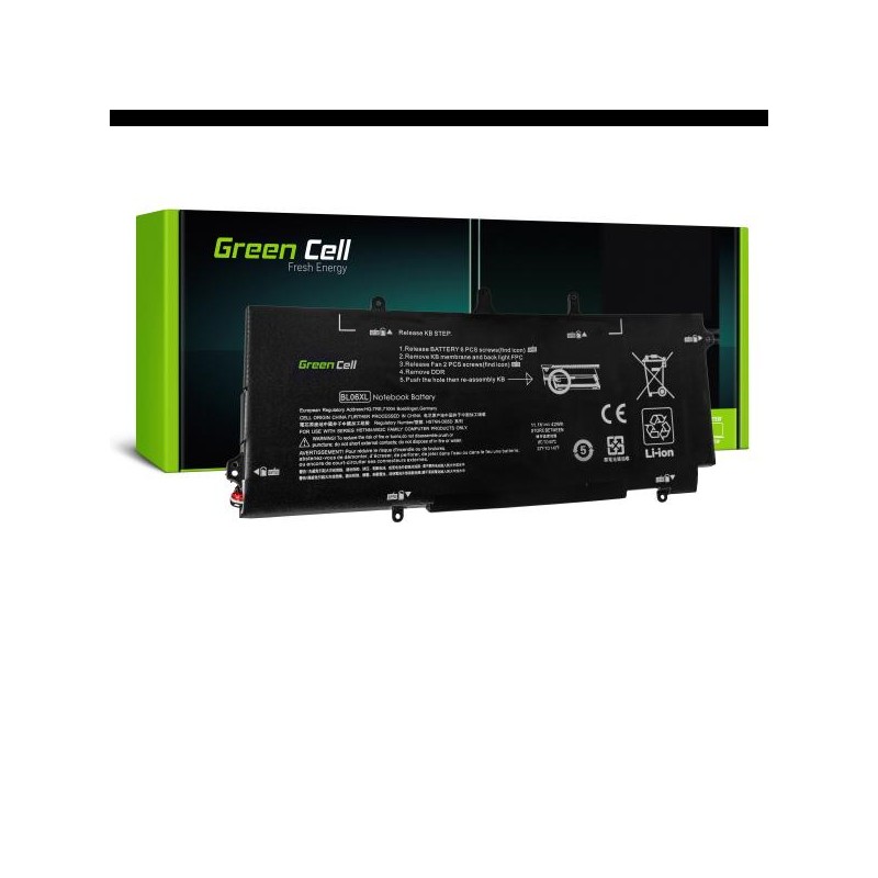 Green Cell baterie pro HP EliteBook Folio 1040 G1 G2 / 11,1V 3784mAh