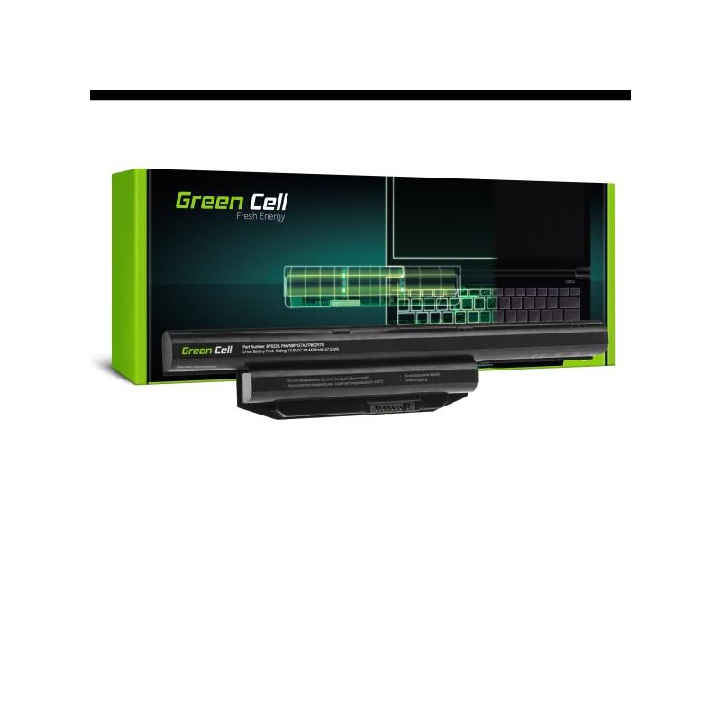 Baterie Green Cell pro Fujitsu LifeBook A514 A544 A555 AH544 AH564 E547 E554 E733 E734 E743 E744 E746 E753 E754 S904