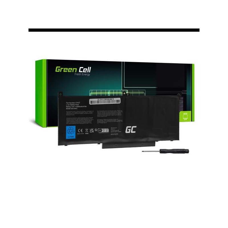Green Cell baterie F3YGT pro Dell Latitude 7280 7290 7380 7390 7480 7490 DE129V2