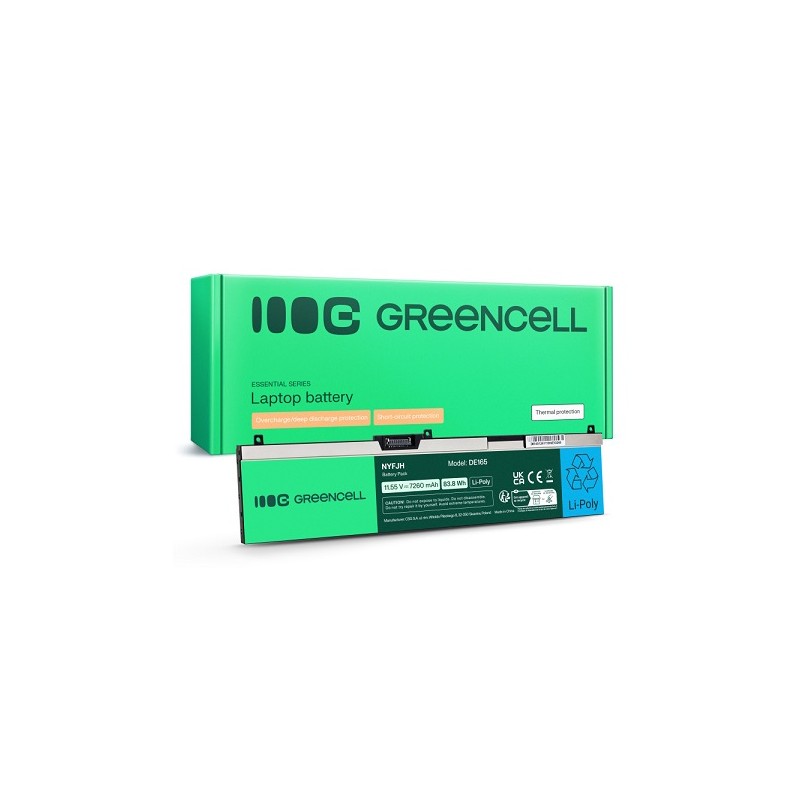 Baterie NYFJH-6C 0NYFJH 0RY3F9 0VRX0J pro Dell Precision 15 7530 7540 7740