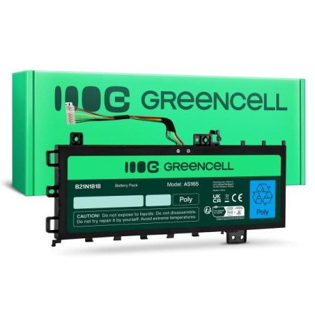 Green Cell baterie B21N1818 C21N1818-1 pro Asus VivoBook 15 A512 A512DA A512FA A512JA R512F R512U X512 X512DA X512FA X512FL