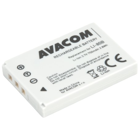 Olympus LI-80B Li-Ion 3.7V 750mAh 2.8Wh