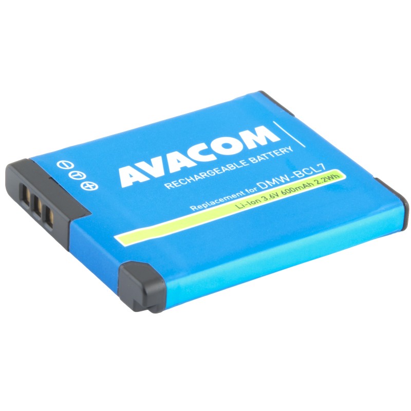 Panasonic DMW-BCL7 Li-Ion 3.6V 600mAh 2.2Wh