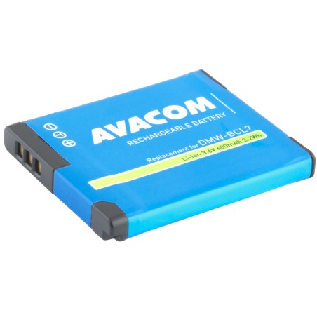 Panasonic DMW-BCL7 Li-Ion 3.6V 600mAh 2.2Wh