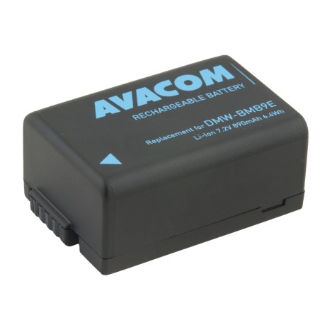 Panasonic DMW-BMB9E Li-Ion 7.2V 890mAh 6.4Wh