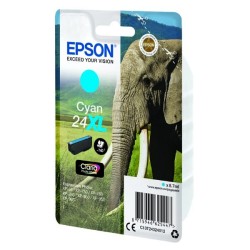 Epson Singlepack Cyan 24XL Claria Photo HD Ink