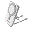 Verbatim powerbanka Charge ,n, Go 2C se dvěma kabely 5V, nabíjení telefonu, 32276, 5 000mAh, magnetické připevnění, stříbrná