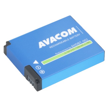 GoPro AHDBT-001, AHDBT-002 Li-Ion 3.7V 1100mAh 4.1Wh