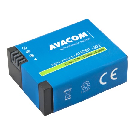 GoPro AHDBT-302 Li-Ion 3.7V 1180mAh 4.4Wh