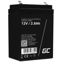 Green Cell AGM baterie 12V 2.8Ah
