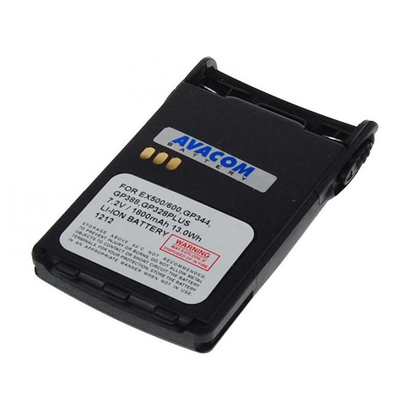 Motorola GP328 PLUS, GP344, GP688 PLUS Li-Ion 7,2V 1800mAh