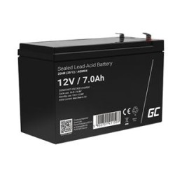 Green Cell VRLA AGM 12V, 2.1A, 7Ah