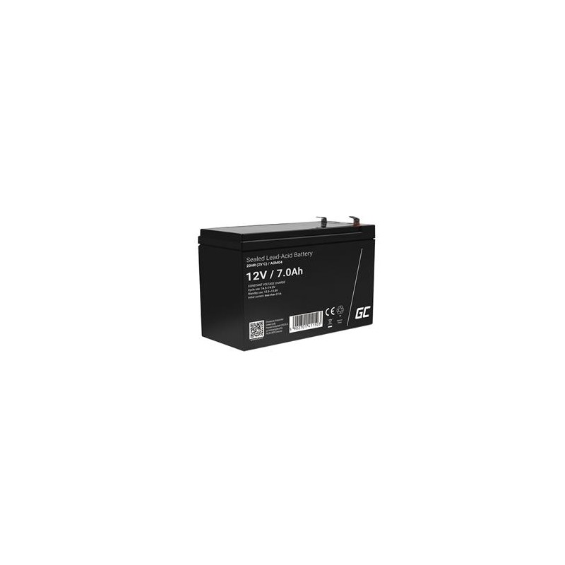 Green Cell VRLA AGM 12V, 2.1A, 7Ah