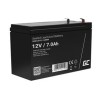 Green Cell VRLA AGM 12V, 2.1A, 7Ah
