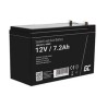 Green Cell AGM baterie 12V 7.2Ah