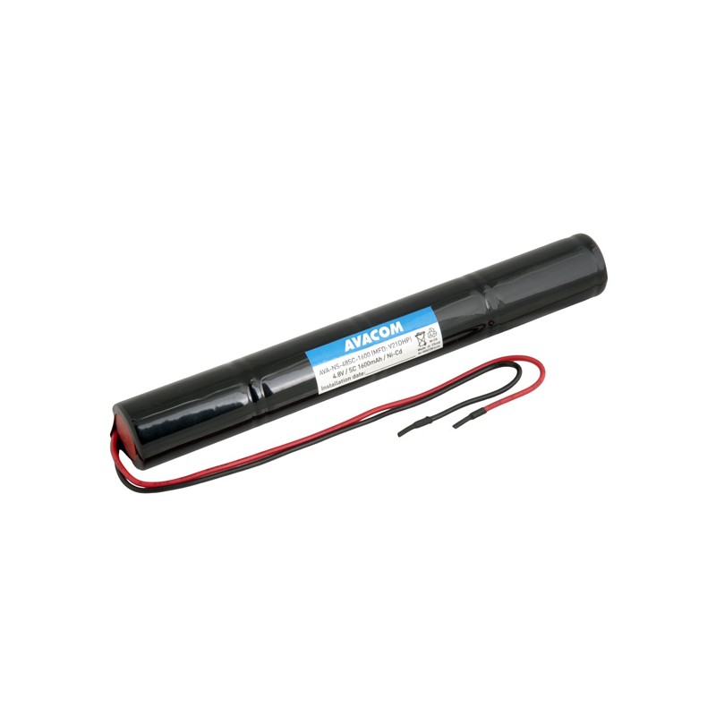 Baterie pro nouzová světla AVACOM Ni-Cd 4,8V 1600mAh vysokoteplotní