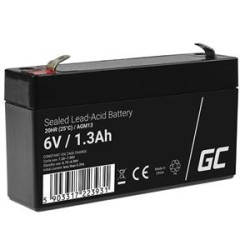Green Cell AGM baterie 6V 1.3Ah