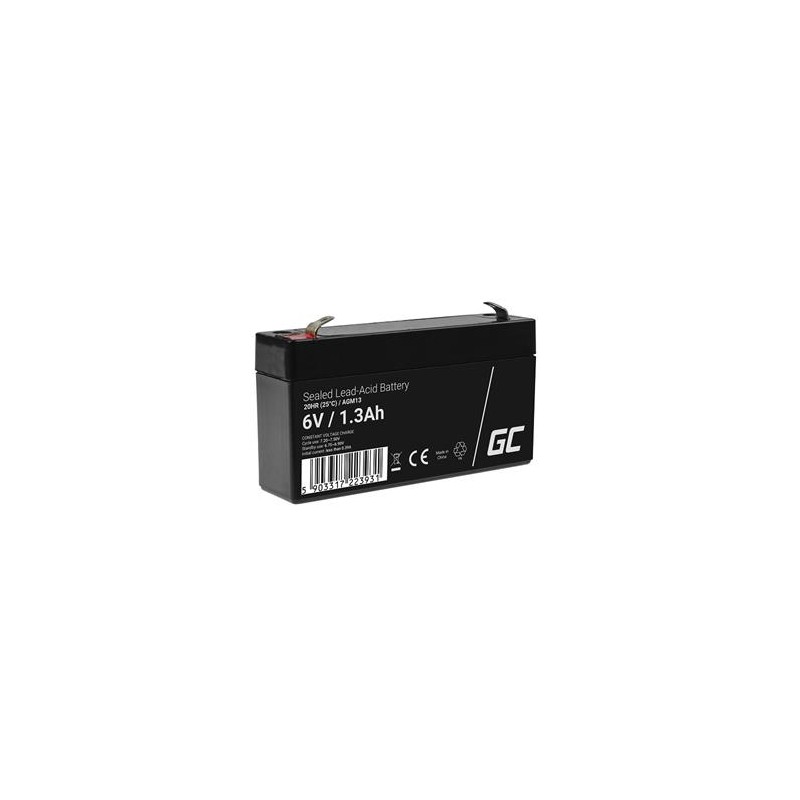 Green Cell AGM baterie 6V 1.3Ah