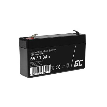 Green Cell AGM baterie 6V 1.3Ah
