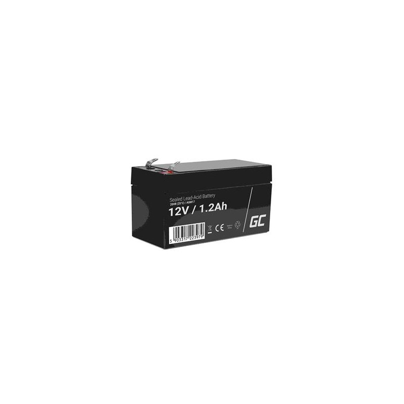 Green Cell AGM baterie 12V 1.2Ah