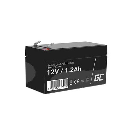 Green Cell AGM baterie 12V 1.2Ah