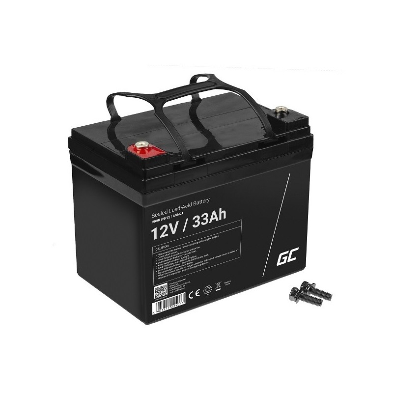 Green Cell AGM baterie 12V 33Ah